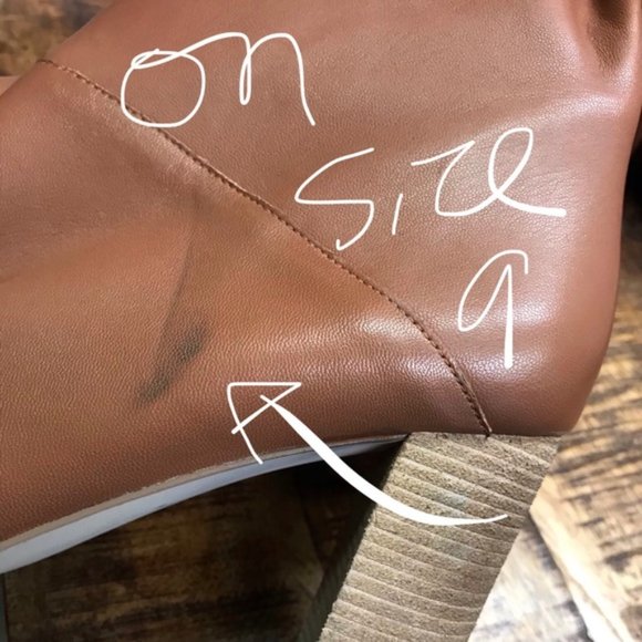 Cole Haan Glenda Stacked Heel Leather Knee Boots - Picture 8 of 8